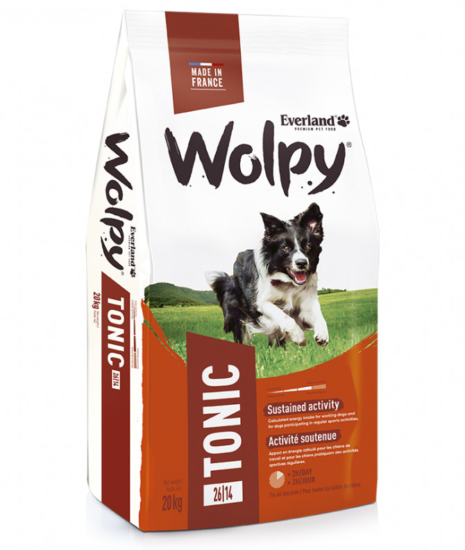 ALIMENT CHIEN WOLPY TONIC 20 kg