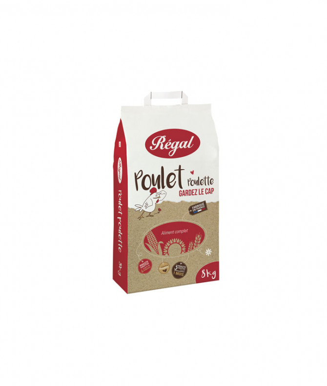 ALIMENT POULETTE REGAL 8kg