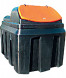 CUVE FIOUL 2500L DOUBLE PAROI EN POLYETHYLENE HAUTE DENSITE ANTI UV