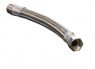 BLISTER FLEXIBLE TRESSE INOX 300 MM M/F 3/4''
