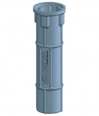 DOUILLE RONDE RESINE PE DIAM 126 MM