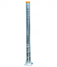 POTEAU DE FIXATION SUR PLATINE DIAM 102 MM HAUTEUR 1,68 M