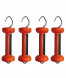 POIGNEE BI-MATIERE 4PCS