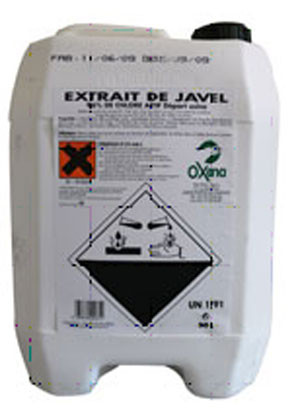 EXTRAIT DE JAVEL 9,6% - JERRICAN 20L