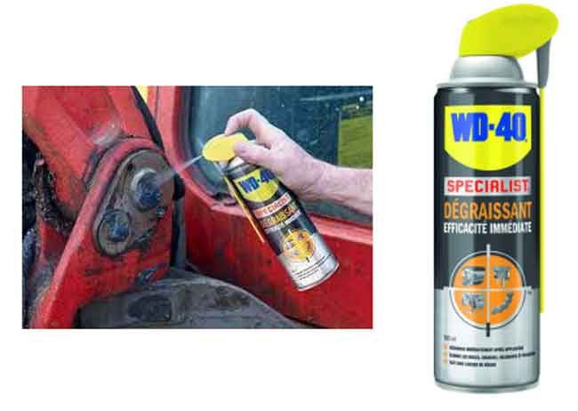 DEGRAISSANT EFFICACITE IMMEDIATE WD40 – 500 ml – SYSTEME PRO