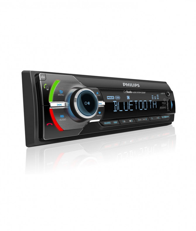 AUTORADIO - PHILIPS-BLUETOOTH -USB-TUNER-SD-MAIN LIBRE (remplace 0111341412)