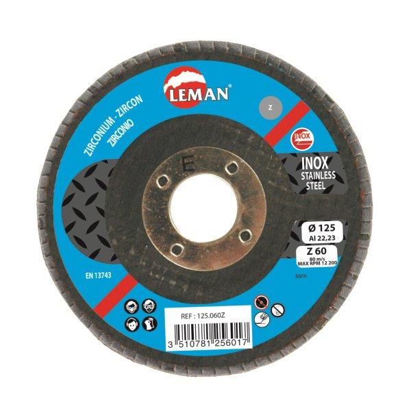 DISQUE A LAMELLE BOMBE 125 GRAIN 60 ZIRCONIUM -- Gamme Pro