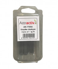 GOUPILLE ELASTIQUE (MECANINDUS) ø7MM L.70 - ACTIV' - COQUE DE 6 PIECES