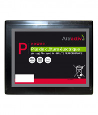 PILE CLOTURE ALCALINE 9V - 195Ah - 1400Wh