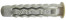 CHEVILLE IXE D 8 X 40 - seau de 250
