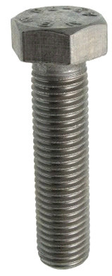 VIS Á TÊTE HEXAGONALE (BOULON) EN INOX, FILETAGE TOTAL, 8X120, BOÎTE DE 50