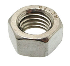 ÉCROU HEXAGONAL 6 PANS QUALITÉ INOX, D12, BOÎTE DE 100