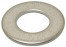 RONDELLE PLATE TYPE M (MOYENNE) EN INOX, Ø 5.5mmX12mm (INT/EXT), BOÎTE DE 200