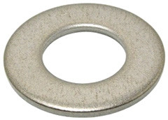 RONDELLE PLATE TYPE M (MOYENNE) EN INOX, Ø 5.5mmX12mm (INT/EXT), BOÎTE DE 200