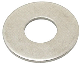 RONDELLE PLATE TYPE L (LARGE) EN INOX, Ø 10.8mmX27mm (INT/EXT), BOÎTE DE 100