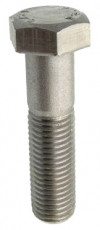 VIS Á TÊTE HEXAGONALE (BOULON) EN INOX, FILETAGE PARTIEL, 6X70, BOÎTE DE 100