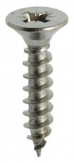 VIS Á BOIS TÊTE FRAISÉE, EMBOUT CRUCIFORME, QUALITÉ INOX, 4X80, BOÎTE DE 200