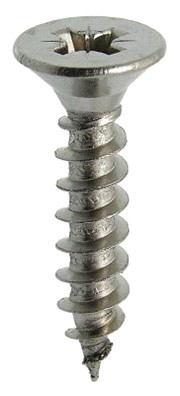 VIS Á BOIS TÊTE FRAISÉE, EMBOUT CRUCIFORME, QUALITÉ INOX, 4,5X40, BOÎTE DE 200