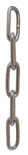 CHAÎNE Á MAILLON LONGS QUALITÉ INOX, D3, BOBINE DE 100M