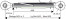 BARRE DE POUSSEE ROTULE/ROTULE CAT 2  - 30x3 - L. TUBE 460 - GAMME PRO