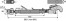 BARRE DE POUSSEE ARTICULATION/CROCHET CAT 2/3  - 36x3 - L. TUBE 460 - GAMME PRO