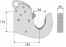 CROCHET DE BRAS INFERIEUR CBM CAT 3