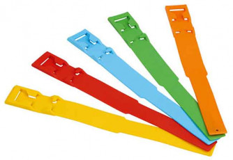 BRACELET PLASTIQUE ROUGE