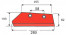 SOC DE RASETTE - GAUCHE - KUHN/HUARD - ADAPT - 631103 / 631031
