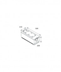 N°27 BATTERIE ATTRACTIV - LIQUIDE 12 V -140 Ah -1000 A - 508x209x202(0301063013)