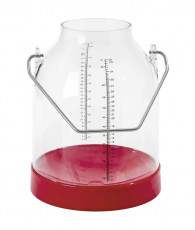 POT TRAYEUR 30L PLASTIQUE ROUGE 186 mm