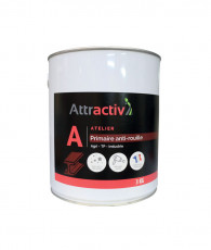 PRIMAIRE ANTIROUILLE - ATTRACTIV - BRUN ROUGE - POT 3 KG