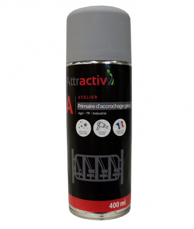 PRIMAIRE D'ACCROCHAGE  GALVA - ATTRACTIV - AEROSOL 400 ML