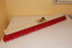 BALAI PROFESSIONNEL FIBRE DURE PVC ROUGE SUPER 80 cm DOUILLE METAL INCLINEE