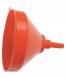 ENTONNOIR PLASTIQUE D250 ORANGE AVEC BEC RIGIDE