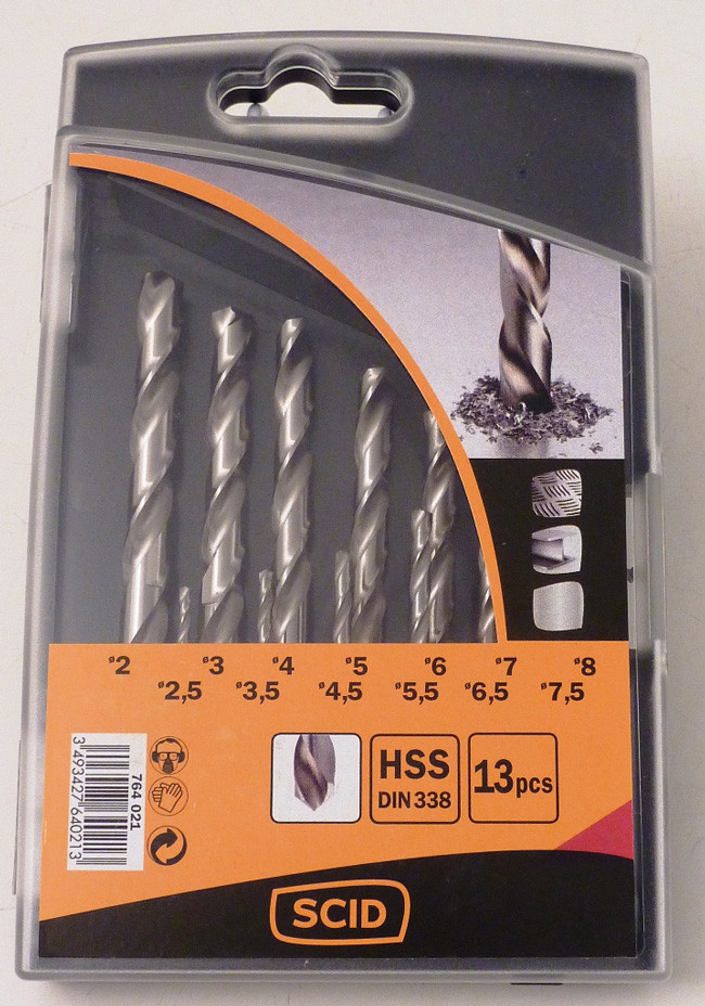 FORET METAUX / COFFRET HSS DIN 338 /6 - @