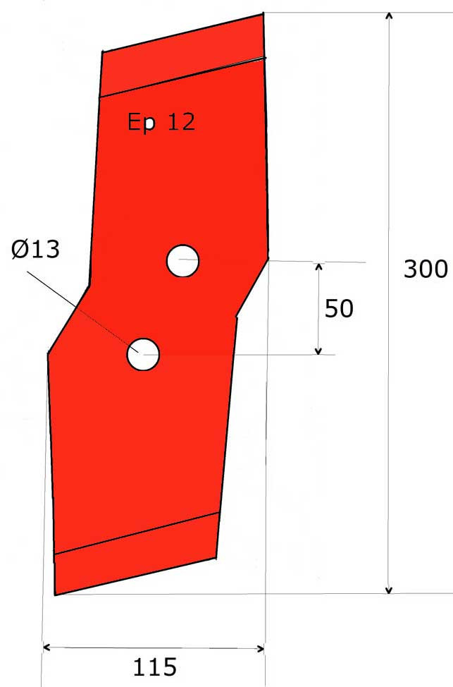 POINTE - DROITE - KUHN/HUARD - ADAPT - 622128 - REVERSIBLE
