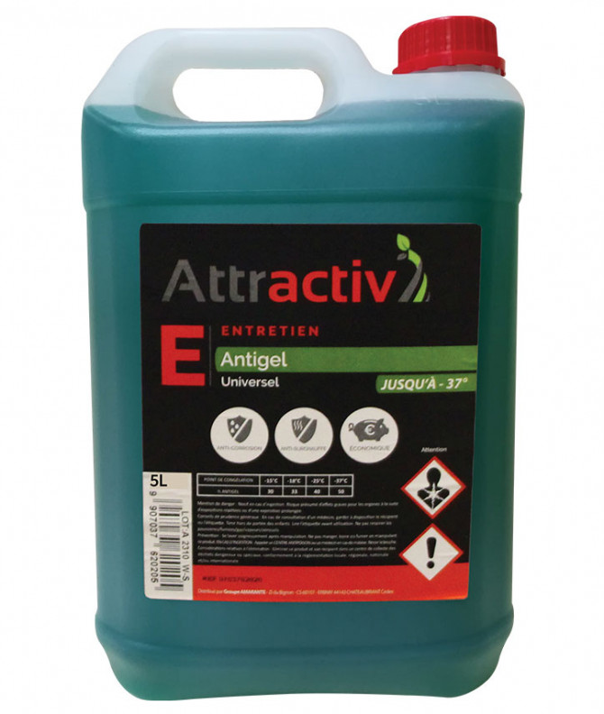 ANTIGEL - BIDON DE 5L (vert) - ATTRACTIV