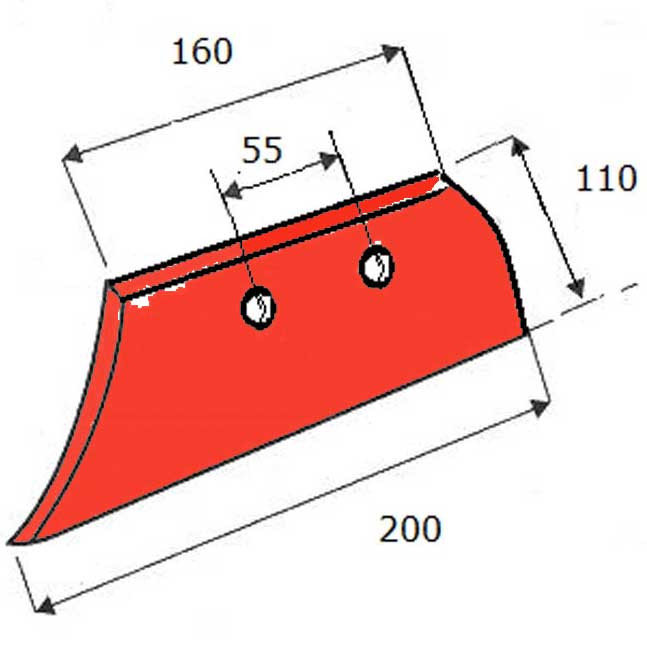 SOC DE RASETTE - DROITE - KUHN/HUARD - ADAPT - 631100