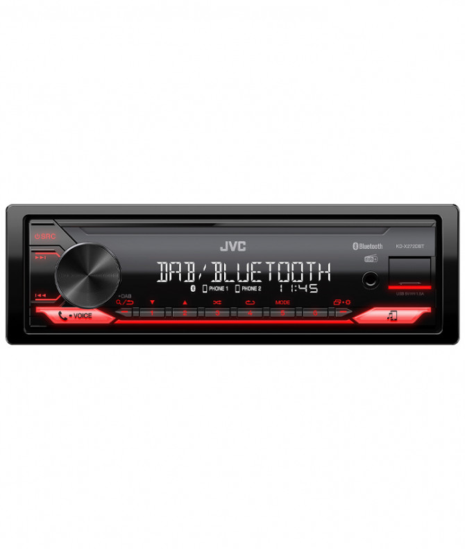 AUTORADIO JVC TUNER DAB+ USB JACK BLUETOOTH