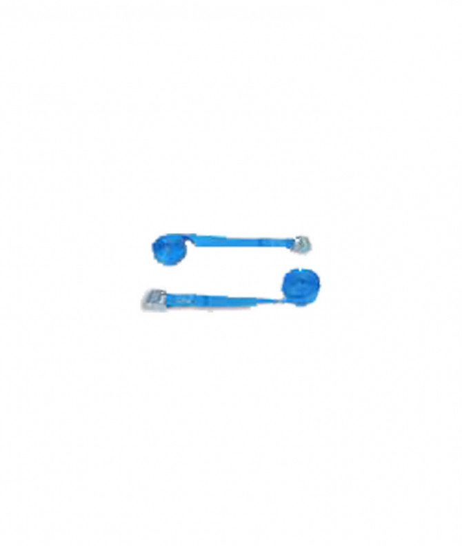 SANGLES À BOUCLES 250KG BLEU - 25mm x 2,5m - LOT DE 2 - SOUS BLISTER