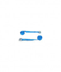SANGLES À BOUCLES 250KG BLEU - 25mm x 2,5m - LOT DE 2 - SOUS BLISTER