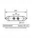 SOC REVERSIBLE - MULTIMARQUE - ADAPT - VIS TFCC12 - 255x65 MM - EP. 8 MM - EA 45