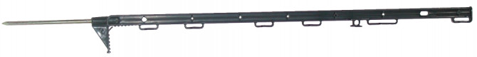 PIQUET DE CLOTURE KI-POST 80 VERT, AUTO-ISOLANT