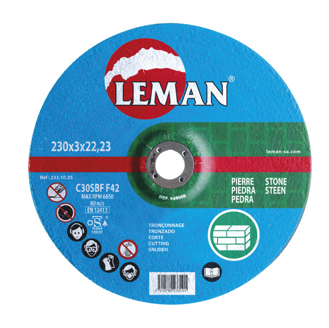 DISQUE TRONCONNAGE MATERIAUX 125x3.0x22.23 -- Gamme Pro