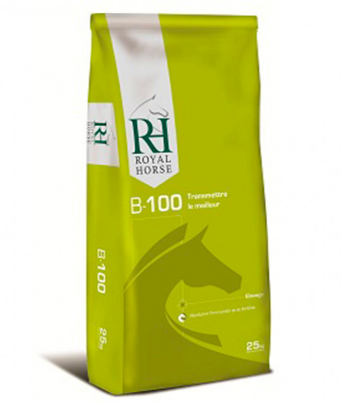 ALIMENT CHEVAL GRANULÉ B100 25 KG