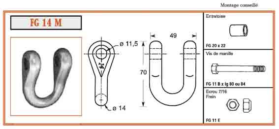 MANILLE FG 14 M