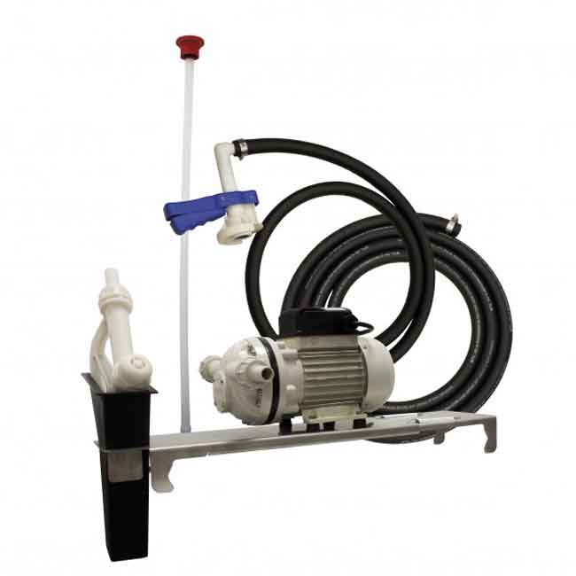 VIDE FUT, PISTOLET MANUEL PP BEC INOX 230 V -35 L/MIN AVEC RACC RAPIDE ET CANNE
