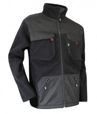 BLOUSON POLAIRE BETON TRICOLOR