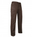 PANTALON DAIM MULTIPOCHES MARRON