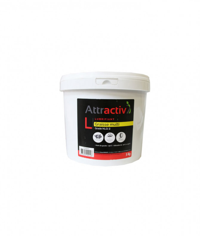 GRAISSE ATTRACTIV MULTI - USAGES MULTIPLES - SEAU 5KG